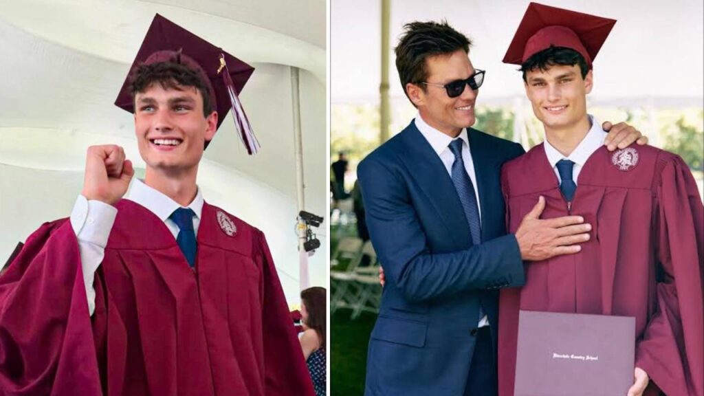 Tom Brady Reunites With Bridget Moynahan for Son Jack's Emotional High School Graduation