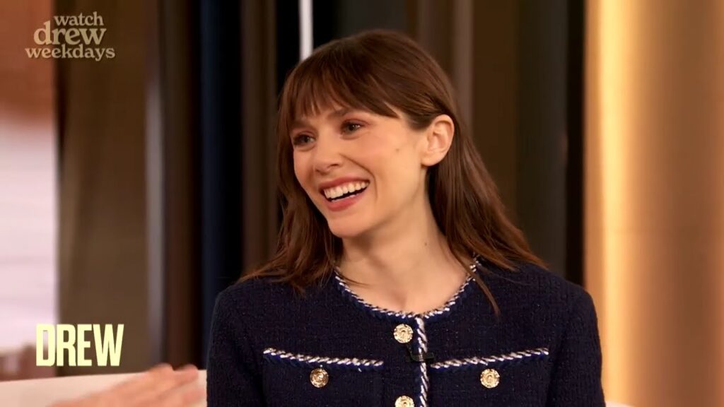 Elizabeth Olsen on the Drew Barrymore show