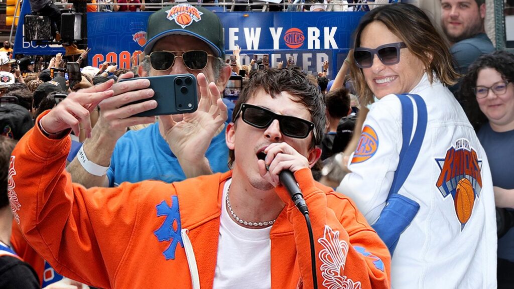 Timothée Chalamet, Ben Stiller and More Stars Shut Down NYC for Historic Knicks Victory Parade