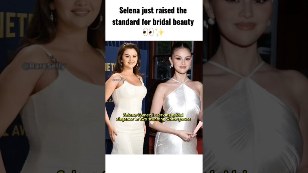 Why does Selena look THIS good in white? π³π€#selenagomez #shorts Why does Selena look THIS good in white? π³π€#selenagomez #shorts