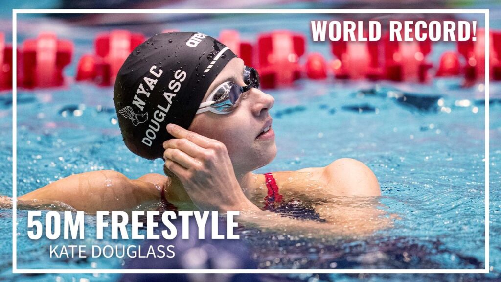Kate Douglass Takes Down WORLD RECORD in 50M Freestyle | 2026 TYR Pro Swim Series Indianapolis Kate Douglass Takes Down WORLD RECORD in 50M Freestyle | 2026 TYR Pro Swim Series Indianapolis
