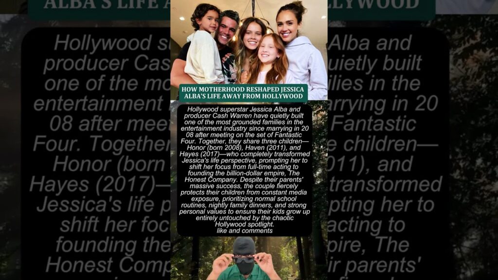 HOW MOTHERHOOD RESHAPED JESSICA ALBA’S LIFE AWAY FROM HOLLYWOOD
