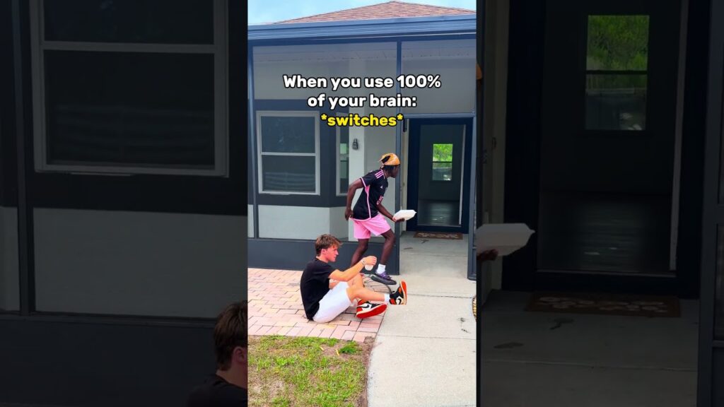 When you use 100% of your brain ￼😭
