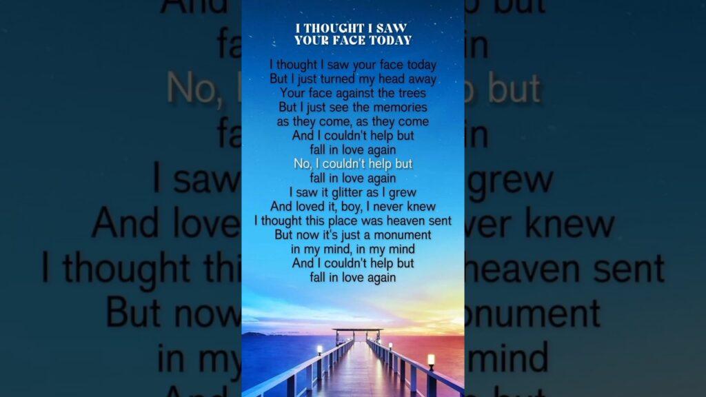 She & Him – I Thought I Saw Your Face Today (Lyrics) ✨ | Aesthetic Lyrical Video She & Him - I Thought I Saw Your Face Today (Lyrics) ✨ | Aesthetic Lyrical Video