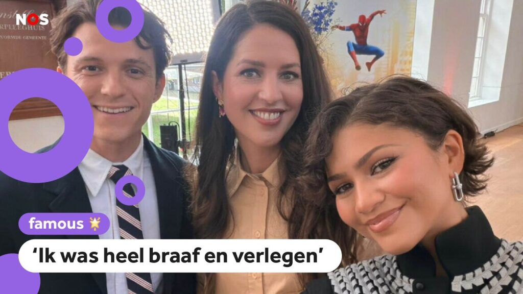 Zendaya en Tom Holland over hun schooltijd, samen acteren en Spider-Man Zendaya en Tom Holland over hun schooltijd, samen acteren en Spider-Man
