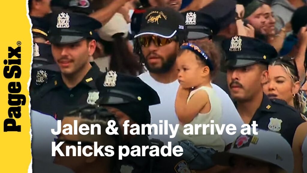 Fan-favorite Jalen Brunson makes Knicks parade a family affair Fan-favorite Jalen Brunson makes Knicks parade a family affair