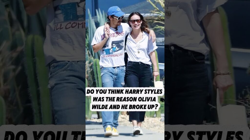 Do you think Harry Styles was the reason Olivia Wilde and he broke up?#harrystyles #oliviawilde #fyp