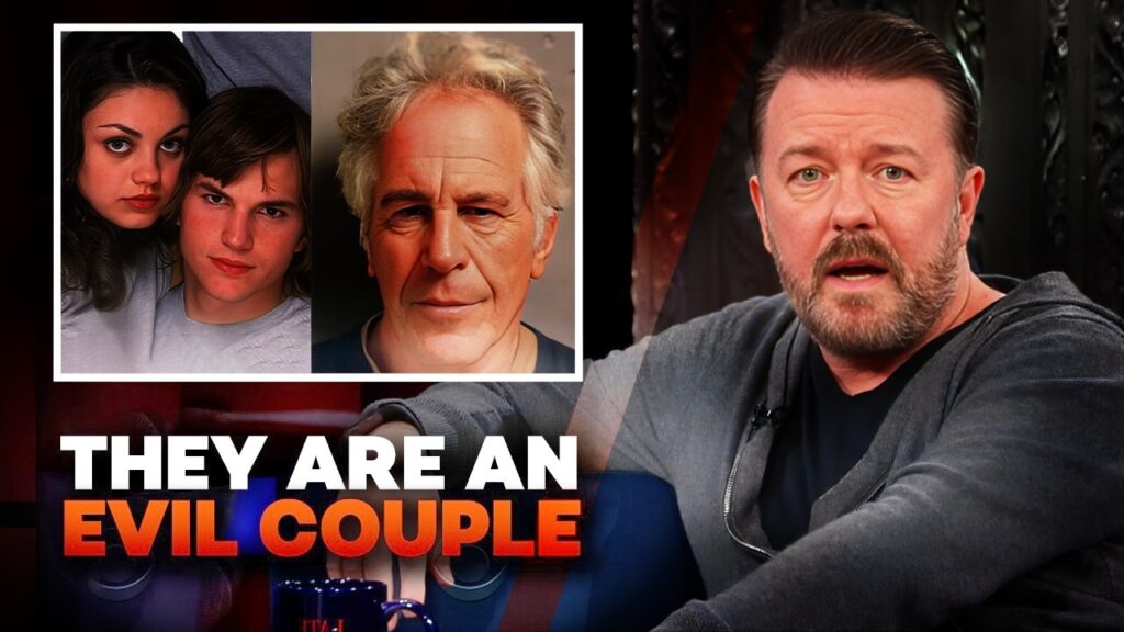 Ricky Gervais EXPOSES Ashton Kutcher & Mila Kunis’ Shocking Epstein Connection Ricky Gervais EXPOSES Ashton Kutcher & Mila Kunis' Shocking Epstein Connection