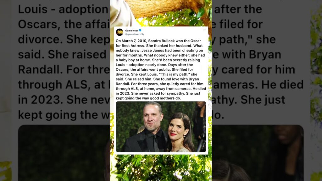 😱 The Night Sandra Bullock Reached the Top—and Faced a Personal Betrayal 😱 The Night Sandra Bullock Reached the Top—and Faced a Personal Betrayal