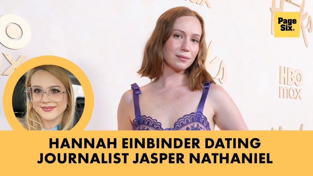 ‘Hacks’ star Hannah Einbinder is dating journalist Jasper Nathaniel, seen ‘kissing’ at party 'Hacks' star Hannah Einbinder is dating journalist Jasper Nathaniel, seen 'kissing' at party