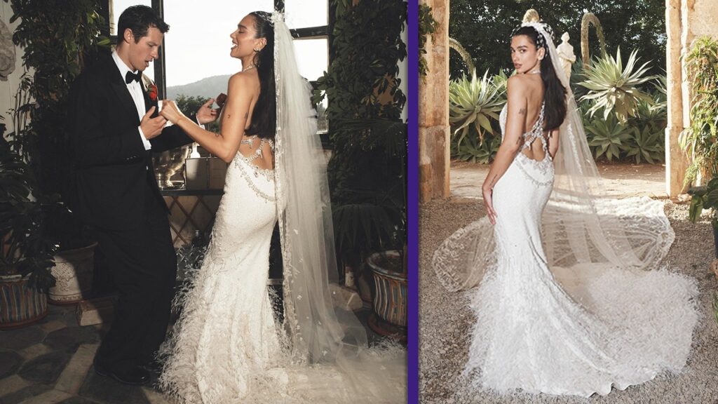 Dua Lipa Reveals Stunning Sicilian Wedding Dress: Details on Her Chanel Haute Couture