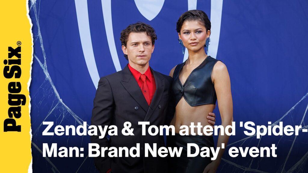 Zendaya rocks ab-baring look at 'Spider-Man: Brand New Day' German fan event with Tom Holland