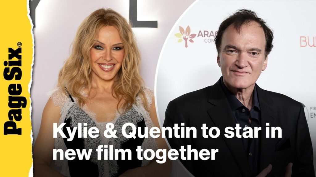 Kylie Minogue and Quentin Tarantino to star in new film 'Tangled Up in Blue'