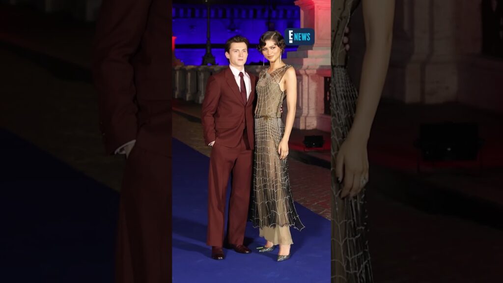 The amazing Zendaya and Tom Holland arrive at the "Spider-Man: Brand New Day" premiere in Rome. 😍