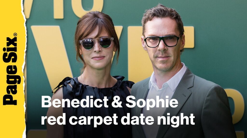 Benedict Cumberbatch and wife Sophie Hunter attend premiere of documentary 'How to Live on Earth'