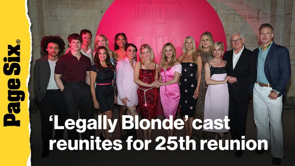 Reese Witherspoon, Selma Blair & more ‘Legally Blonde’ stars reunite for the film’s 25th anniversary