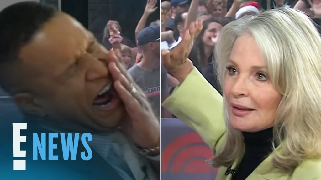 Deidre Hall SLAPS Craig Melvin Live on Today Show | E! News