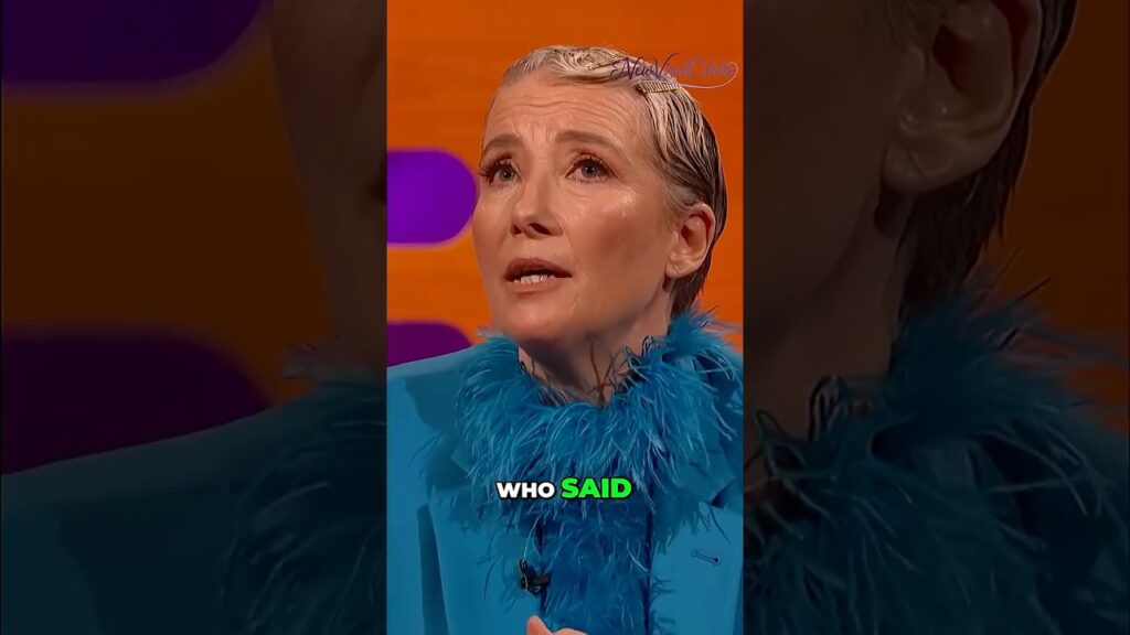Emma Thompson Reveals the Hilarious Time She Was Mistaken for an Intruder! 😱 #shorts