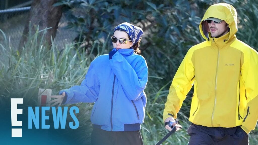 Kendall Jenner & Jacob Elordi Brave Australian Weather for Dog Walk | E! News