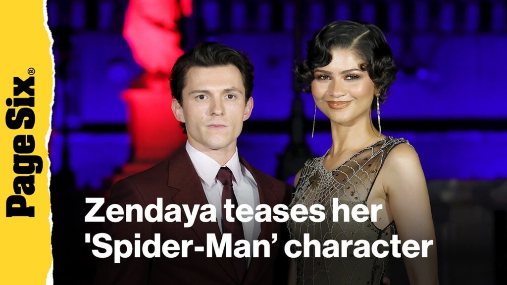 Zendaya teases her 'Spider-Man: Brand New Day' character at Rome premiere
