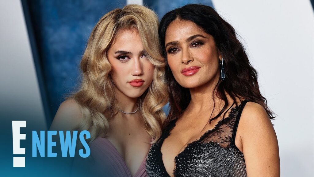 See Salma Hayek, Daughter Valentina Paloma Pinault Twin in London | E! News