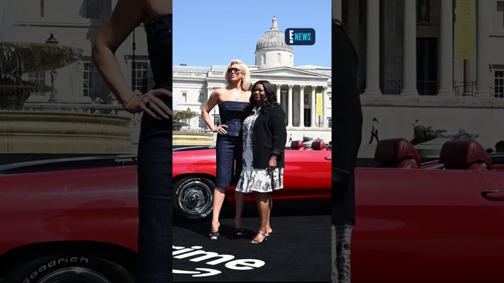 Hannah Waddingham and Octavia Spencer pose together at the "Ride Or Die" photocall in London.
