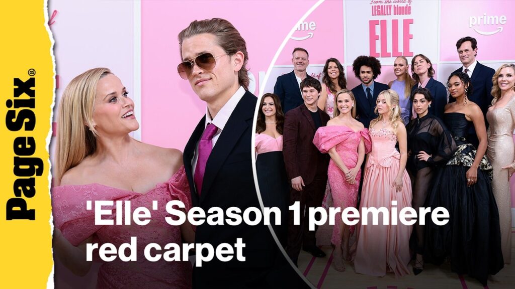 Reese Witherspoon's son Deacon Phillippe at 'Elle' premiere; Lexi Minetree, Chandler Kinney & more