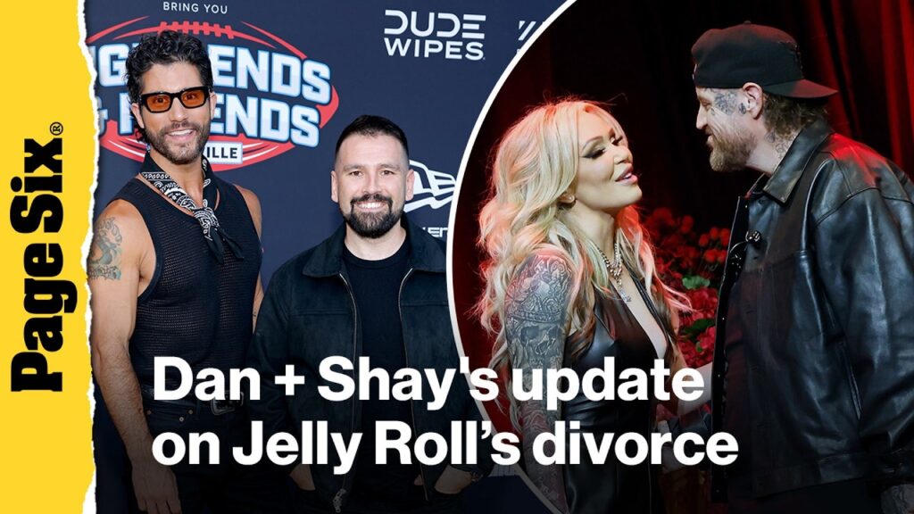 Country stars Dan + Shay give update on pal Jelly Roll's 'tough' divorce