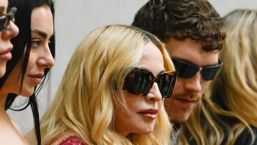 Madonna LIGHTS UP With Charli XCX and Connor Storrie at Paris Fashion Week