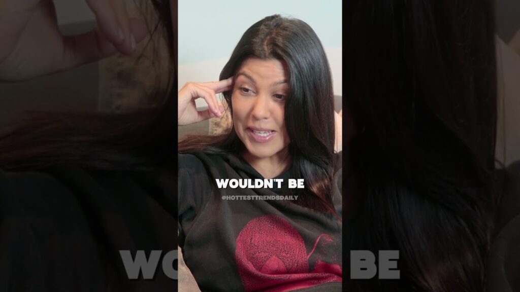 Kim Kardashian Looks So Nervous Talking To Kourtney #kimkardashian #kourtneykardashian