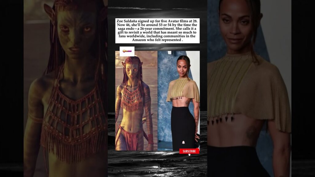 Zoe Saldaña Will Be 54 When Avatar Finally Ends