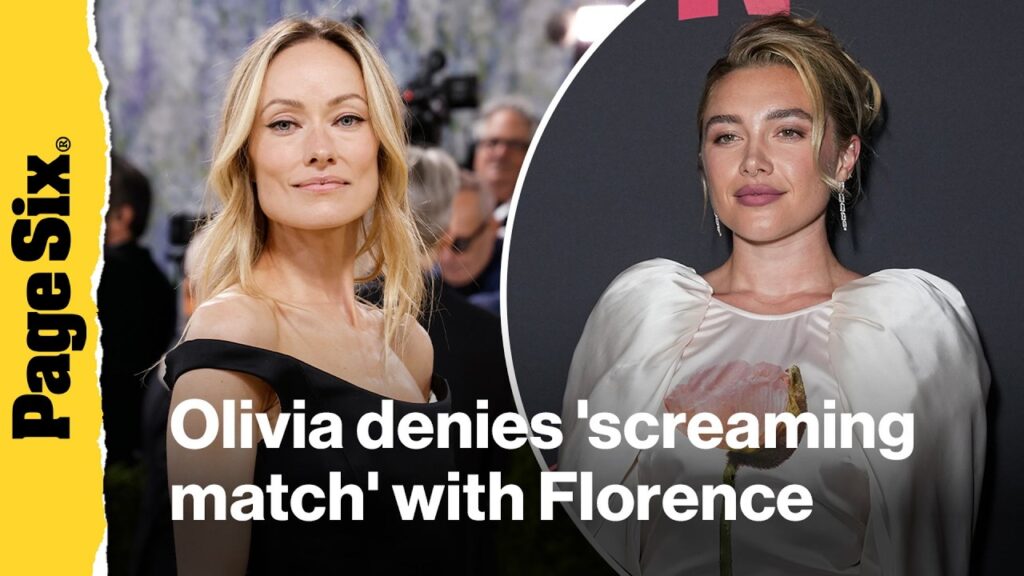 Olivia Wilde denies 'screaming match' with Florence Pugh on 'Don't Worry Darling' set
