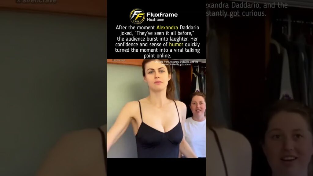 Alexandra Daddario's Hilarious Comment Has Everyone Talking 😂 #alexandradaddario #viralmoment