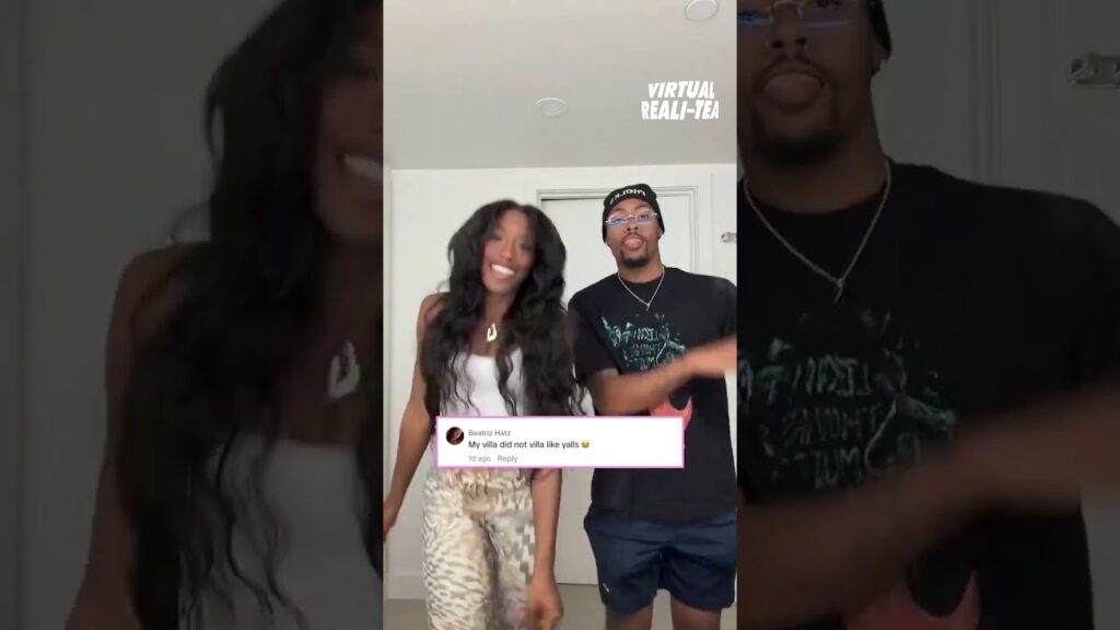 And she’s not wrong…“Love Island USA” contestant calls out villa's vibe | Virtual Reali-Tea #shorts