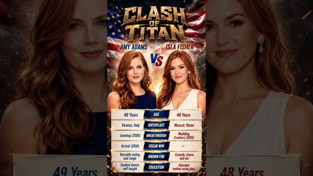 Amy Adams vs Isla Fisher 🔥 Who Wins? #shorts