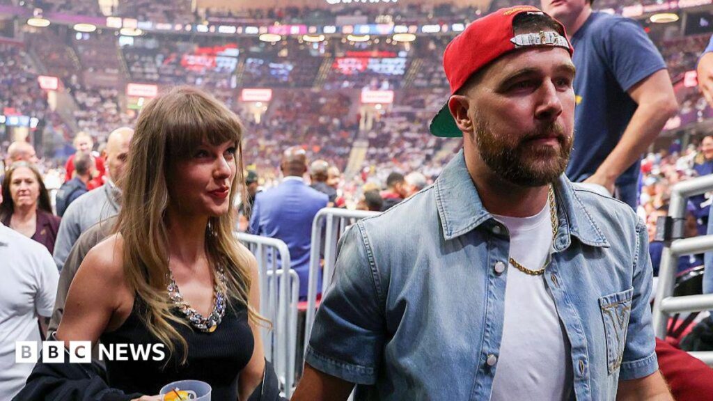 Taylor Swift and Travis Kelce
