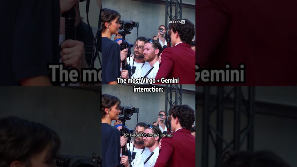 Zendaya Saves Tom Holland From Answering Press Question In Sweet Moment