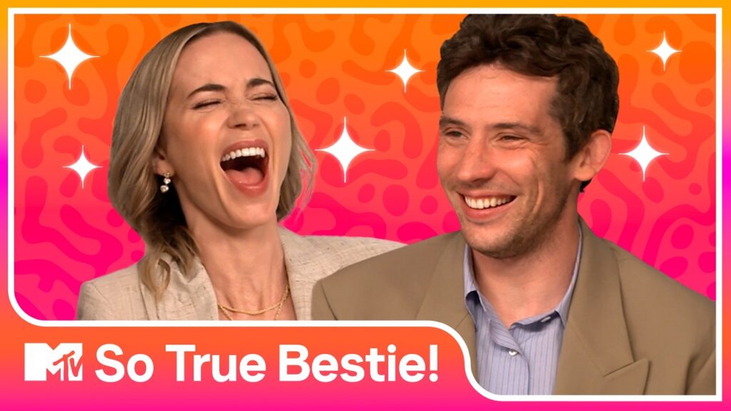 Disclosure Day’s Emily Blunt & Josh O’Connor Play A Chaotic Game of So True Bestie! 💖 | MTV Movies