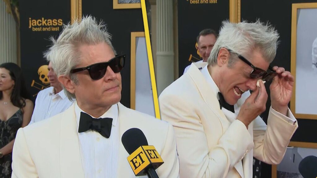 Johnny Knoxville CRIES at Final 'Jackass' Movie Premiere (Exclusive)