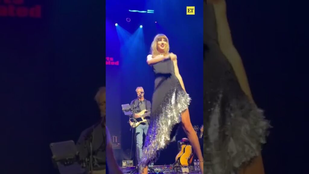 #taylorswift Performs “Love Story” With #laineywilson at ‘TEU’s Tight Ends and Friends Concert
