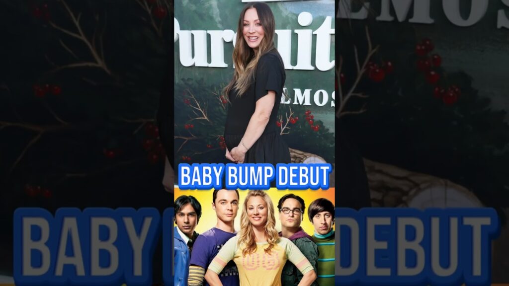 Kaley Cuoco Shows Off Beautiful Growing Baby Bump After Announcing New Baby Girl! #Kaley #Shorts