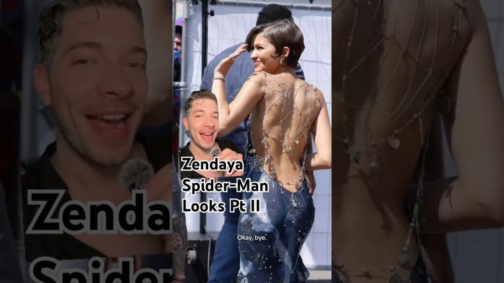 Spidey SensATIONAL 🕸️🕷️🤩 Zendaya’s Spider-Man looks pt II #zendaya #fashionnews