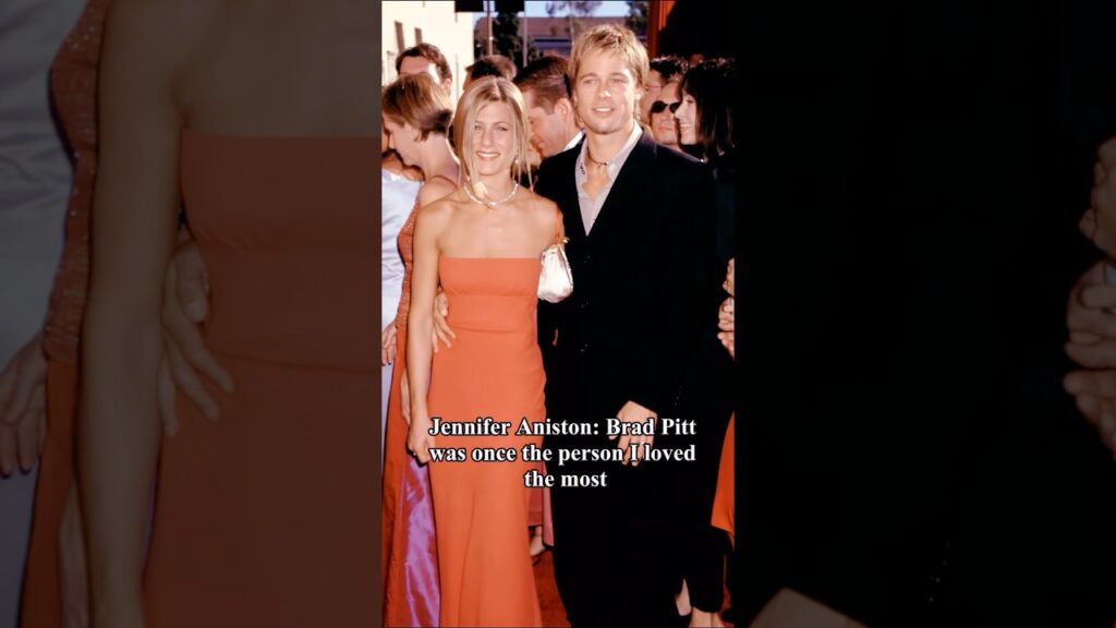 Jennifer Aniston: “Brad Pitt was once the person I loved the most.”#bradpitt #jenniferaniston