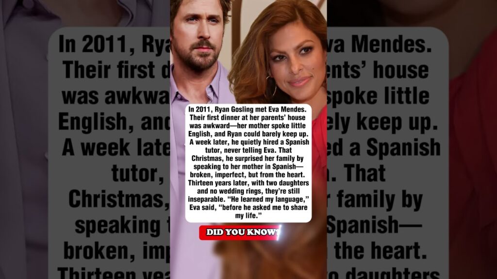 13 years together, no rings, but he learned her entire language