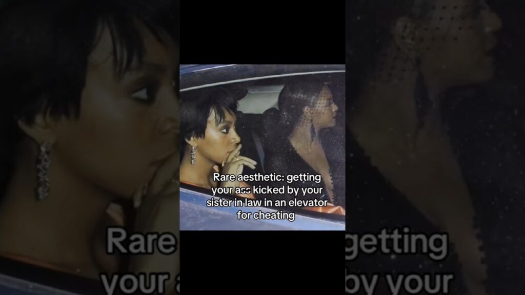 Rare aesthetic getting slapped by your sister in law in an elevator for cheating on Beyoncé 😭