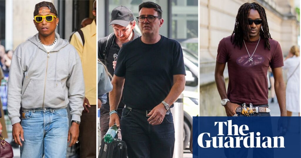 Too cool for school? Why some men keep wearing jeans – even in a heatwave | Men's fashion