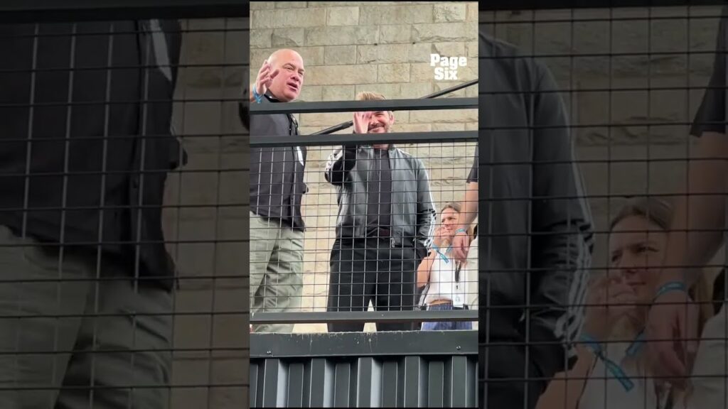 David Beckham attends adidas’ Home of Soccer event under the Brooklyn Bridge in Brooklyn ⚽️ #shorts
