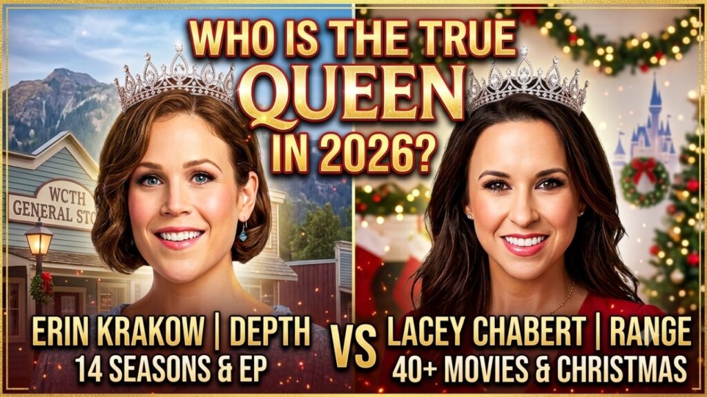 Hallmark's Real Queen REVEALED : Erin Krakow vs Lacey Chabert