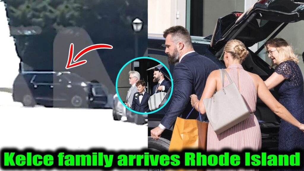Rhode Island EXPLODES As The Kelce Family & Taylor Swift's Wedding Motorcade Finally Arrives!