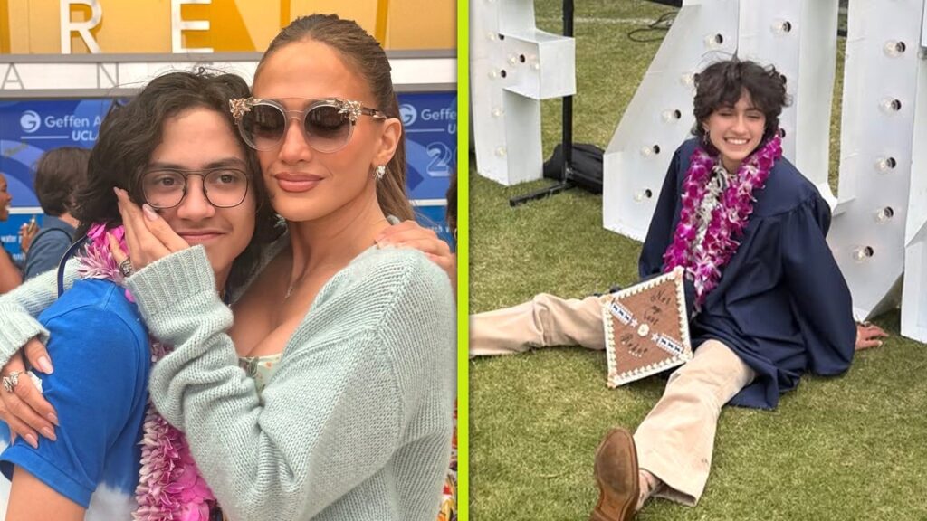 J.Lo Shares SWEET Moments From Twins’ Graduations!